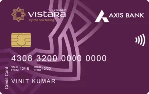 Axis Bank Vistara Credit Card