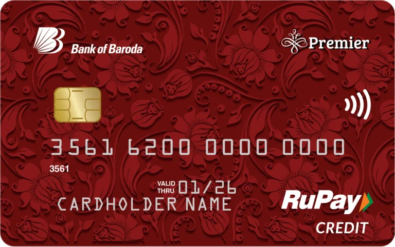 Bank of Baroda ( BoB ) Premier Credit Card