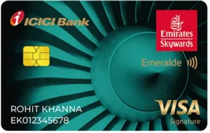 Emirates Skywards ICICI Bank Emeralde Credit Card