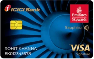 Emirates Skywards ICICI Bank Sapphiro Credit Card