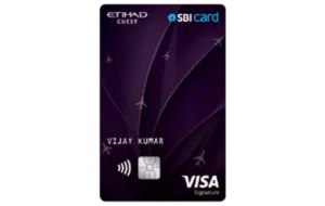 Etihad Guest SBI Credit Card