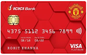 ICICI Bank Manchester United Platinum Credit Card