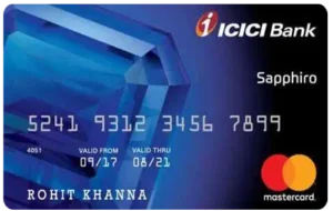 ICICI Bank Sapphiro Credit Card