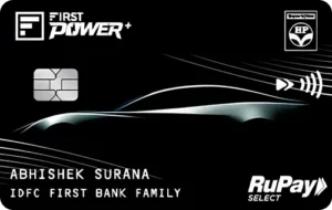 IDFC First Power Plus Credit Card