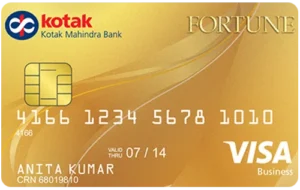 Kotak Bank Fortune Gold Card