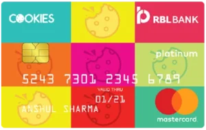 RBL Bank Cookies Credit Card