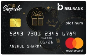 RBL Bank ShopRite Credit Card