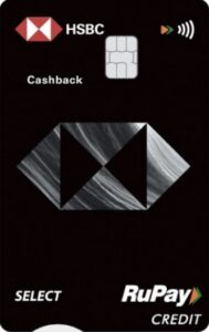 HSBC RuPay Cashback Credit Card