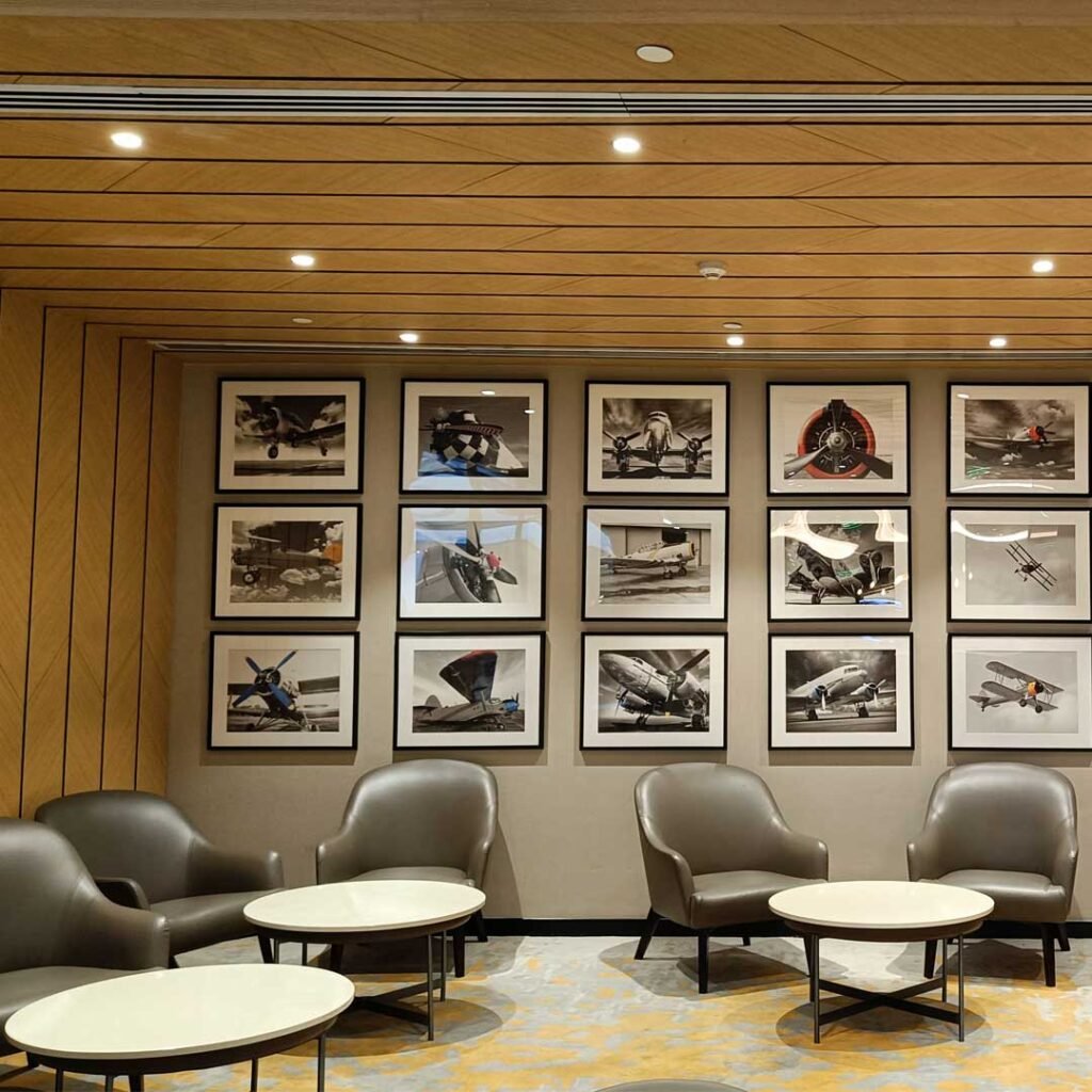 Encalm Lounge – Terminal 3 interior photo