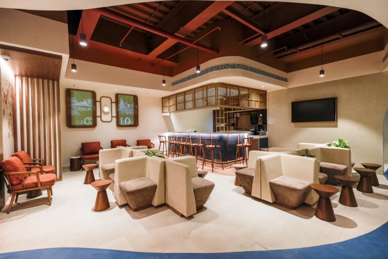 O’Vetra Lounge – Tiruchirappalli International lounge interior
