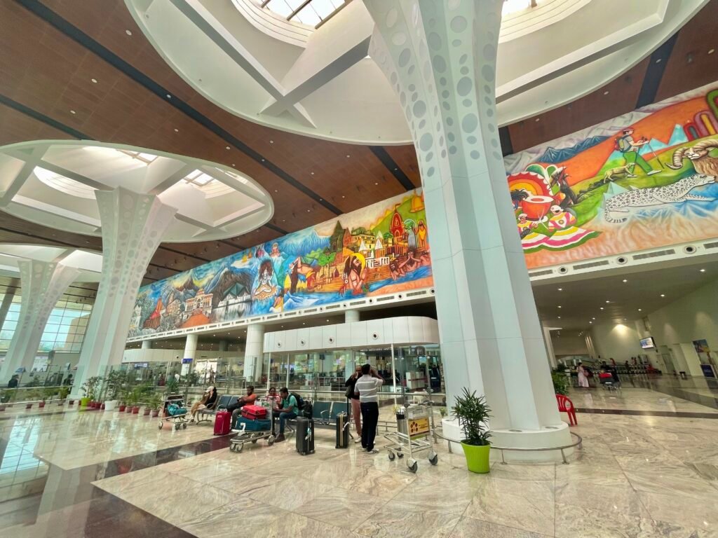 Carnations Lounge — DED Main Terminal Domestic lounge