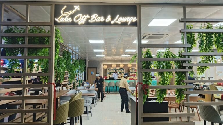 Take Off Bar & Lounge – Bagdogra Airport lounge interior