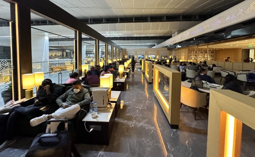 Encalm Lounge — DEL Terminal 3 International Departures lounge