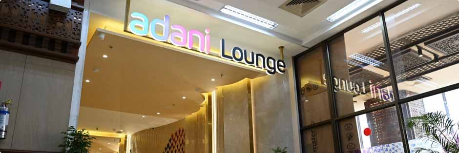 Adani Lounge — AMD Terminal 1 Domestic lounge