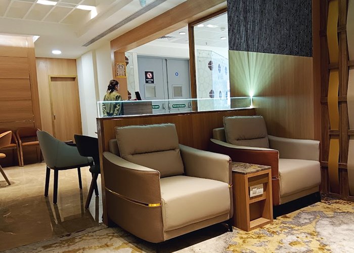 Elysian Lounge — PNQ Terminal 1 Ground Floor Domestic lounge