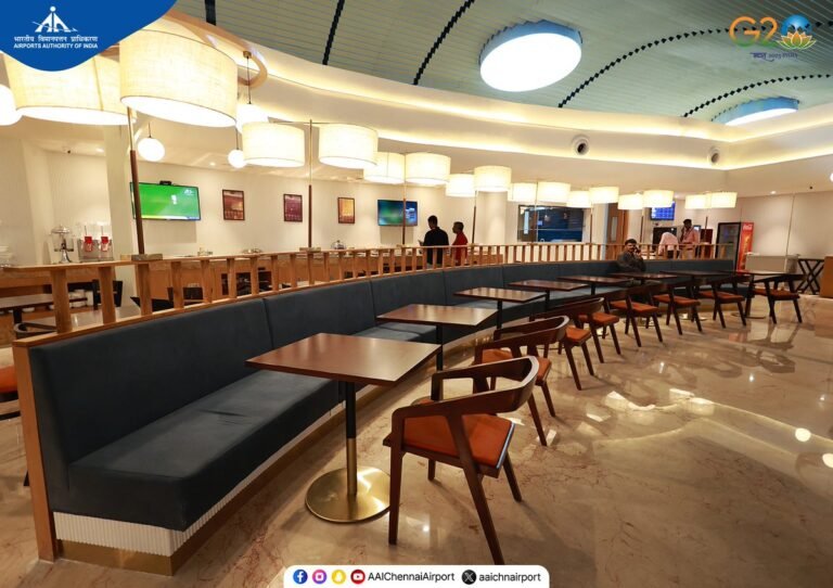 Travel Club Lounge – Chennai Terminal 2 International at Chennai International Airport